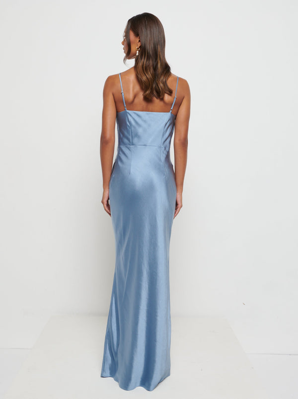 Pretty Lavish Keisha Maxi Satin Bridesmaid Dress