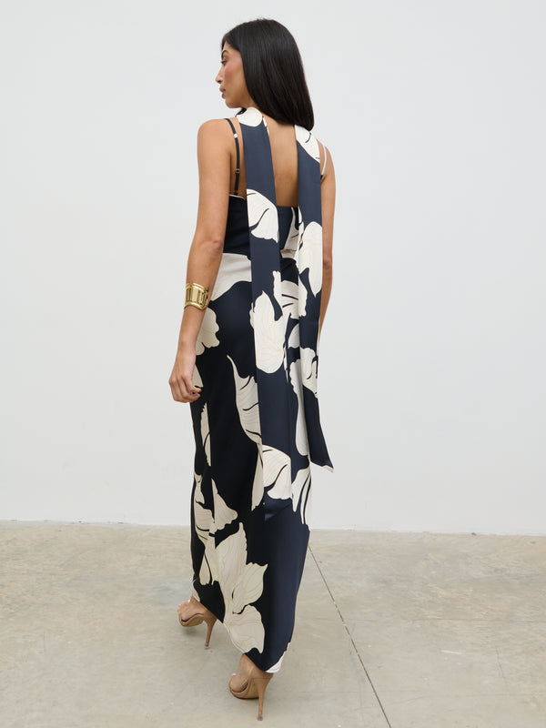 Pretty Lavish Keisha Scarf Maxi Dress