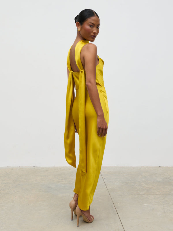 Pretty Lavish Keisha Scarf Midaxi Dress