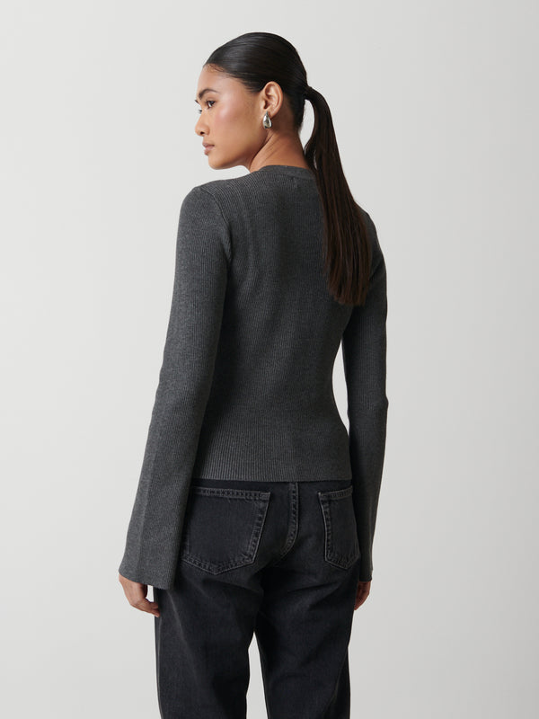 Pretty Lavish Lacey Button Down Top