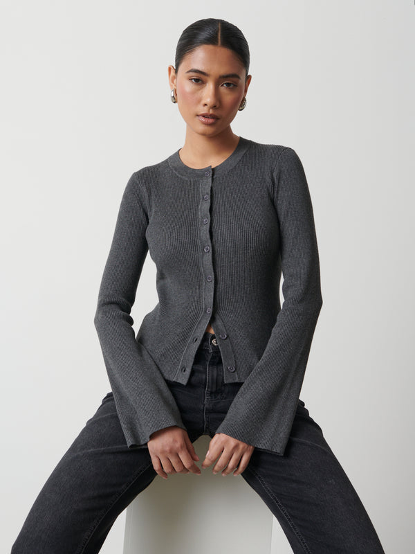 Pretty Lavish Lacey Button Down Top