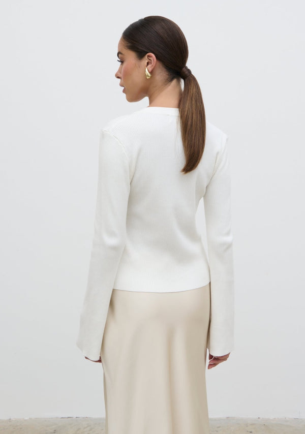 Pretty Lavish Lacey Button Down Top