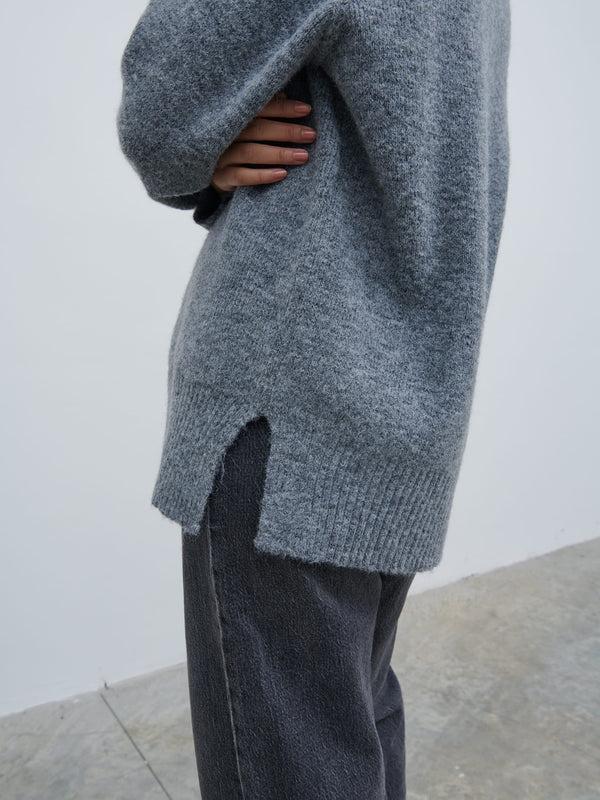 Pretty Lavish Liberty V Neck Seam Knit Jumper