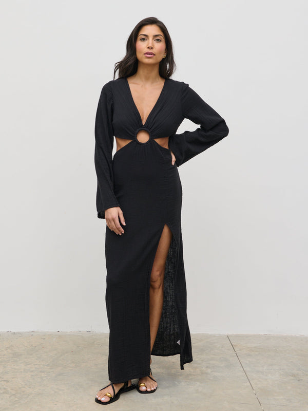 Pretty Lavish Luca Cut Out Ring Dress