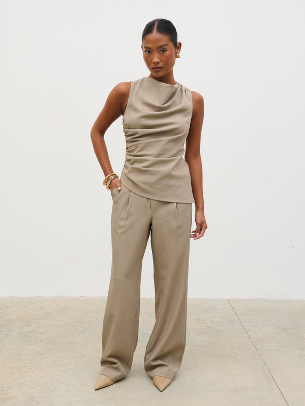 Pretty Lavish Maeve Ruched Top