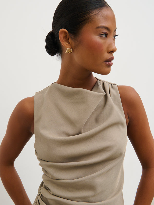 Pretty Lavish Maeve Ruched Top