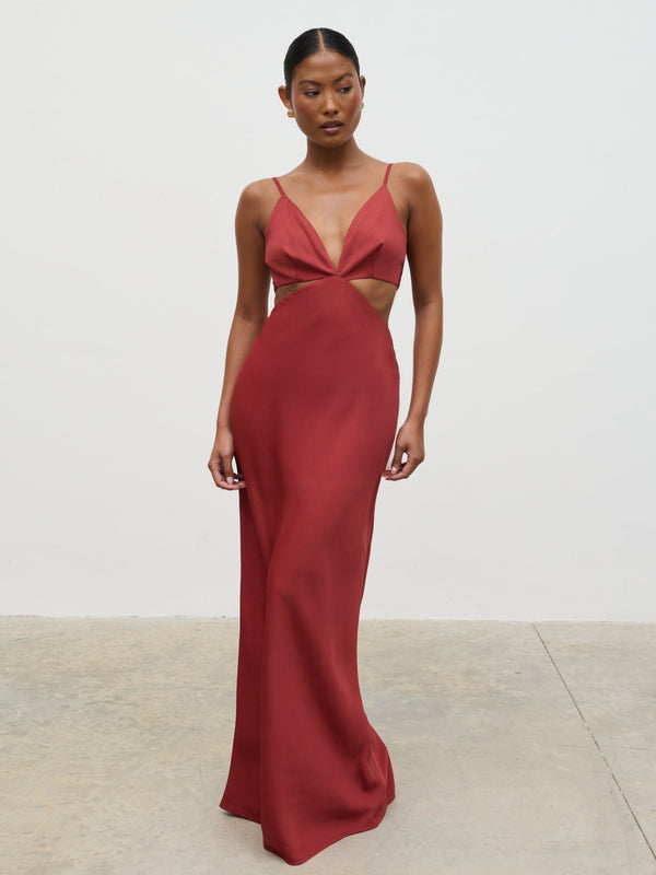 pretty lavish Nellie Cut Out Maxi Dress