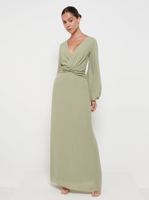 Pretty Lavish Nellie Knot Maxi Bridesmaid Dress