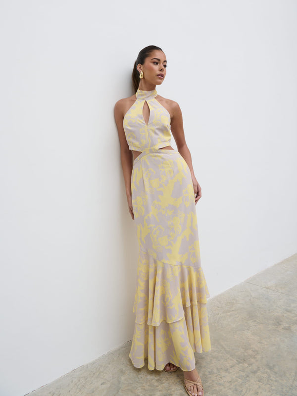 pretty lavish Nova Maxi Dress