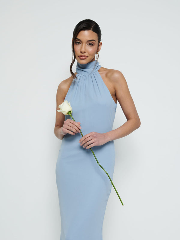 Pretty Lavish Odelle Chiffon Maxi Bridesmaid Dress