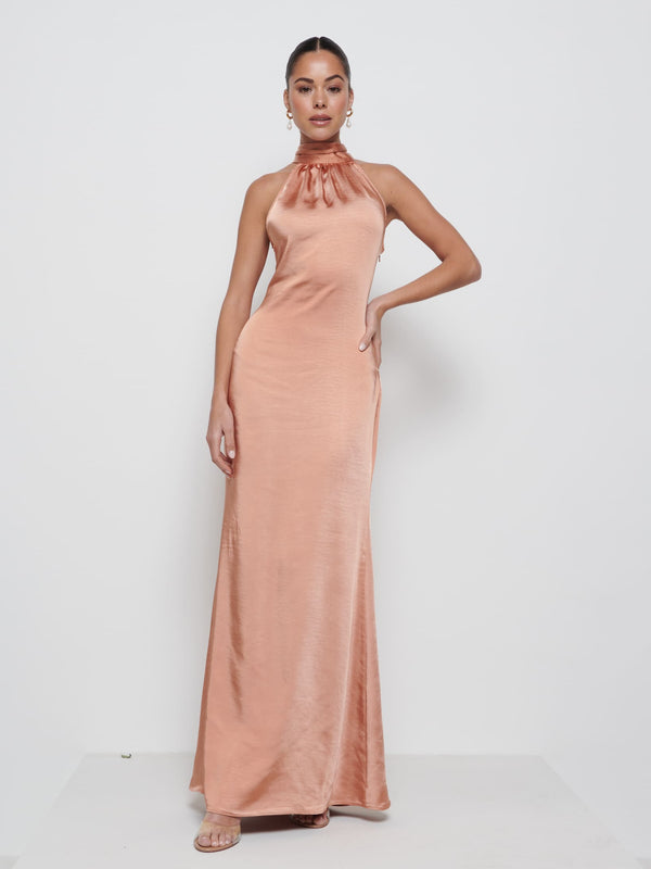 pretty lavish Odelle Maxi Bridesmaid Dress