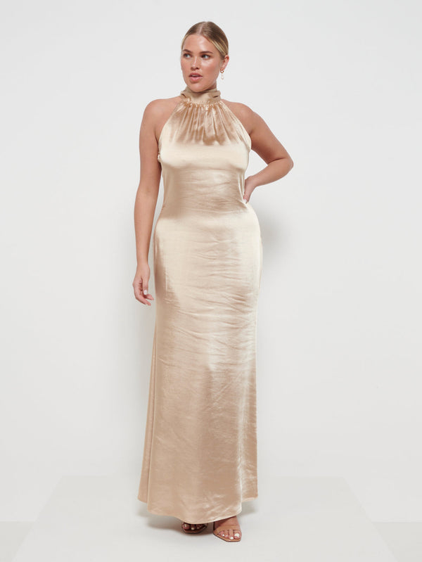 pretty lavish Odelle Maxi Bridesmaid Dress