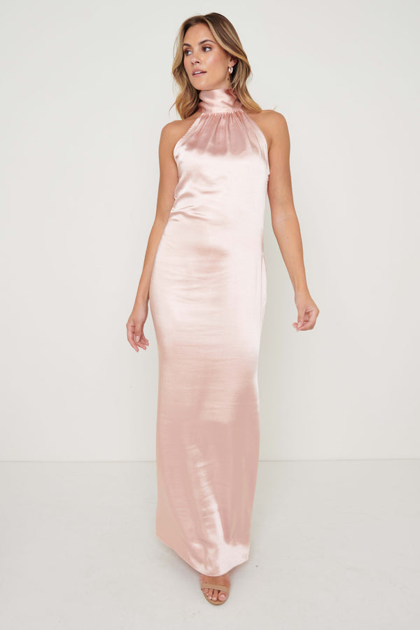 pretty lavish Odelle Maxi Bridesmaid Dress