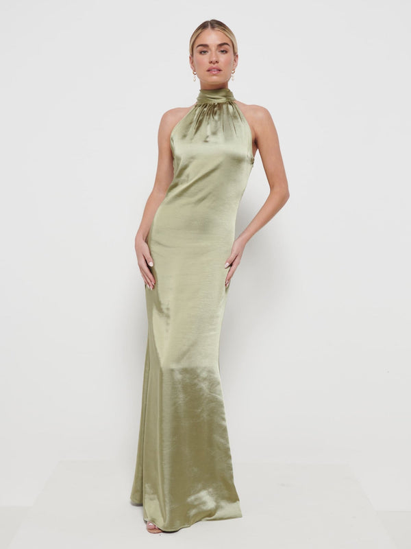 pretty lavish Odelle Maxi Bridesmaid Dress