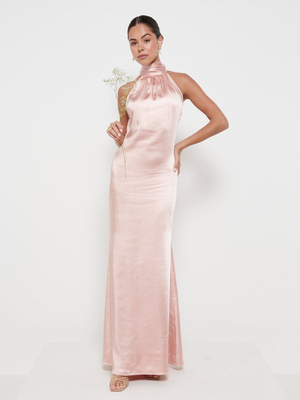 pretty lavish Odelle Maxi Bridesmaid Dress