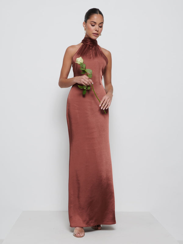 pretty lavish Odelle Maxi Bridesmaid Dress