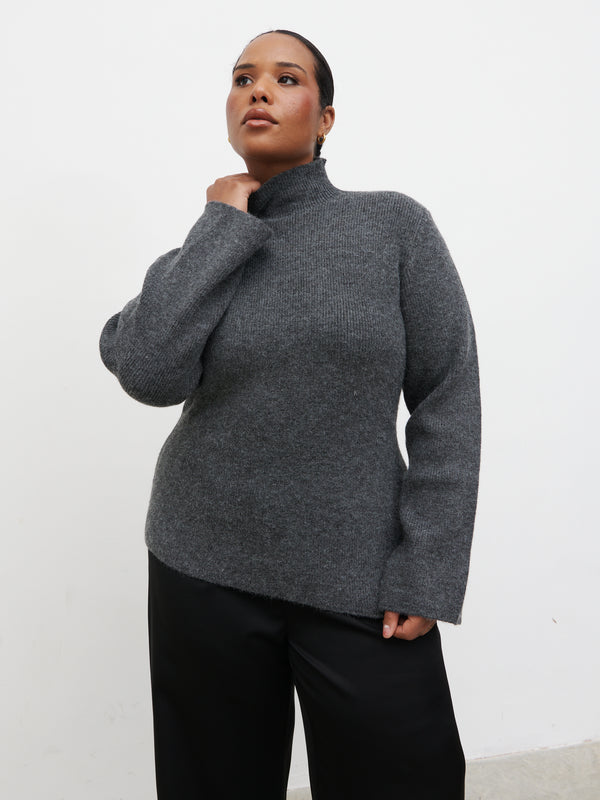 Pretty Lavish Odyssey A-Line Knit Jumper Curve