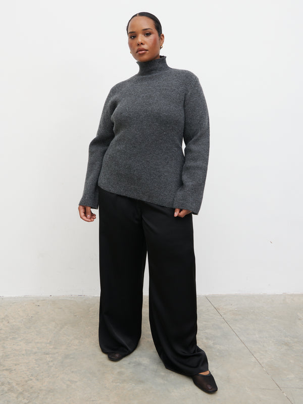 Pretty Lavish Odyssey A-Line Knit Jumper Curve