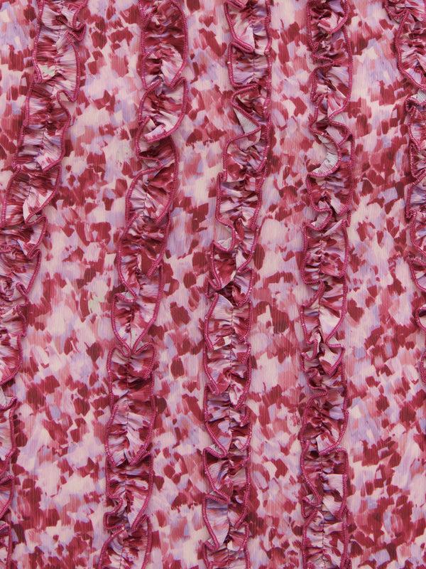 Pretty Lavish Ola Sweetheart Frill Maxi Dress