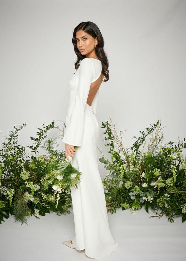 Pretty Lavish Olivia Backless Maxi Dress