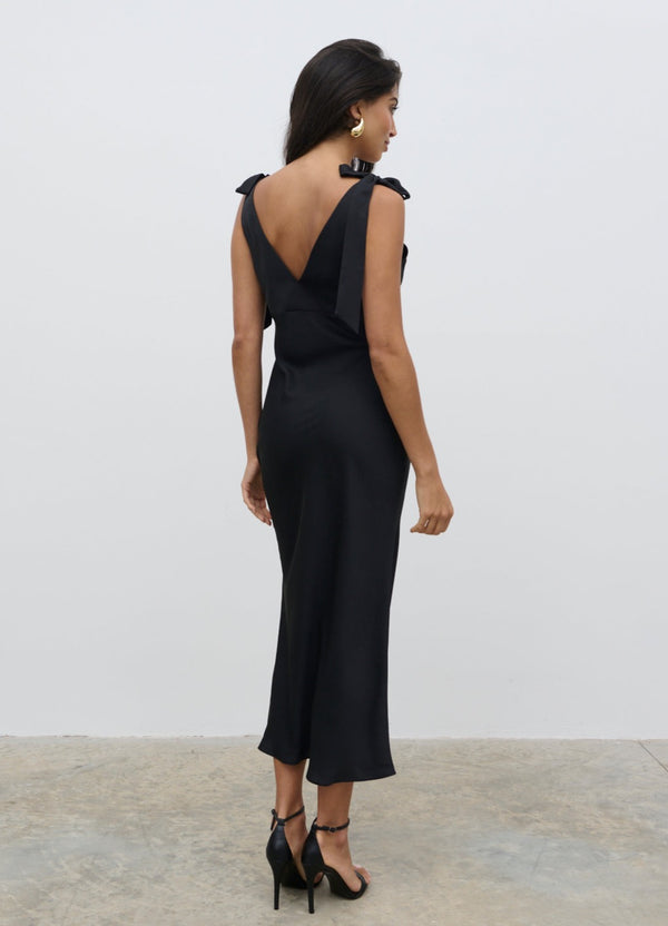 Pretty Lavish Piper Tie Midaxi Dress