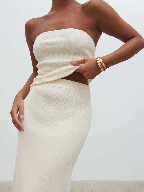 Pretty Lavish Reese Midaxi Knit Skirt