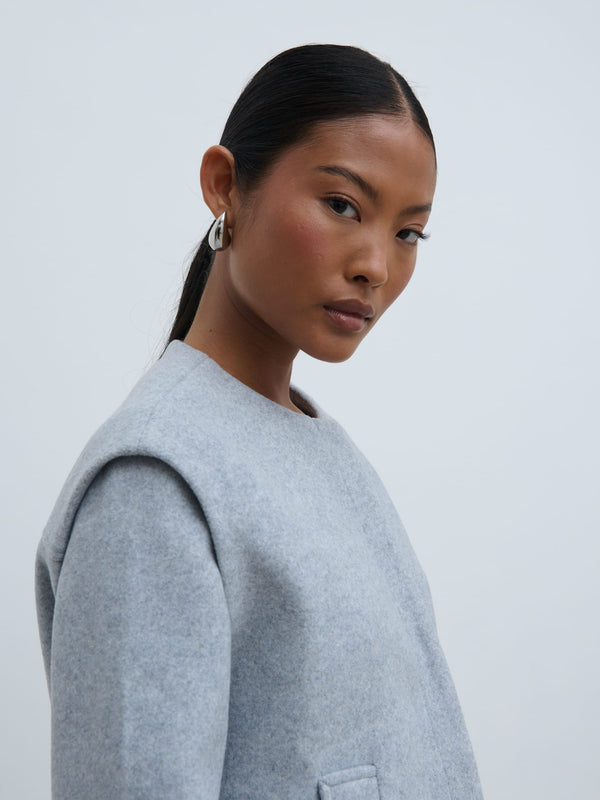 Pretty Lavish Rudy Cropped Boxy Jacket