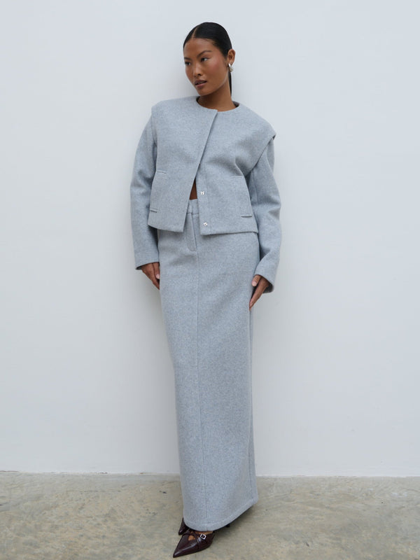 Pretty Lavish Rudy Tailored Skirt