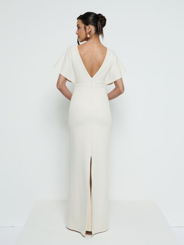 Pretty Lavish Sadie Crepe Maxi Bridesmaid Dress