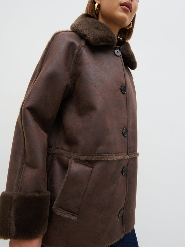 Pretty Lavish Sawyer Aviator Coat