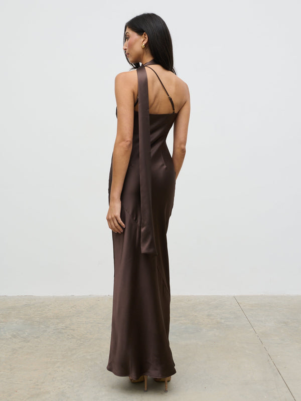 Pretty Lavish Sheree One Shoulder Sash Maxi Dress