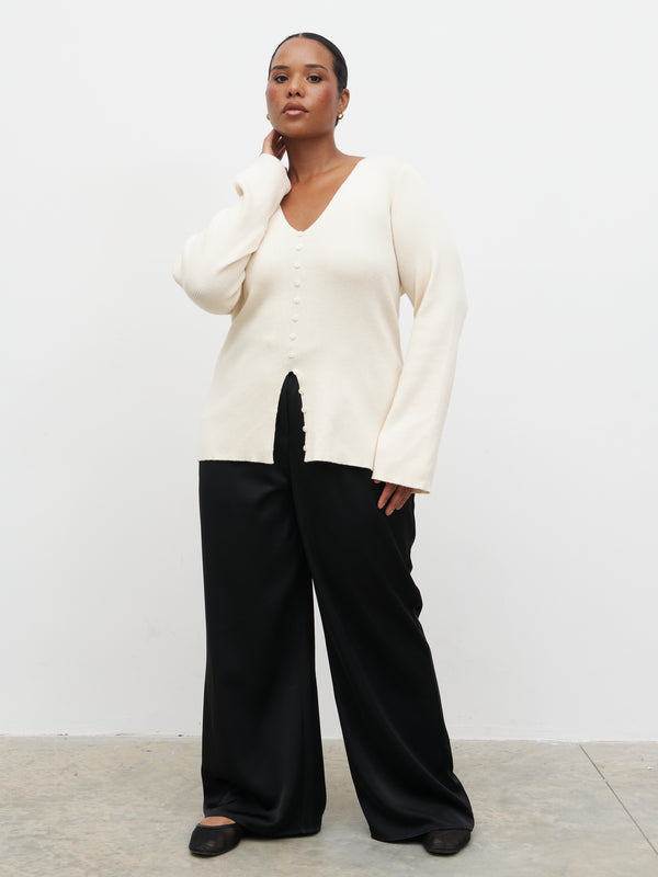 pretty lavish Tia Knit Top Curve