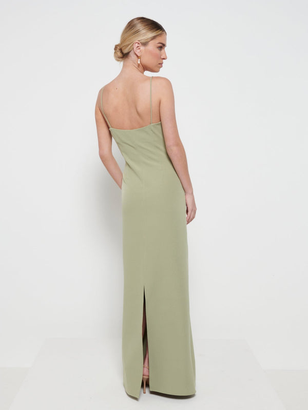 Pretty Lavish Tillie V-Neck Maxi Bridesmaid Dress