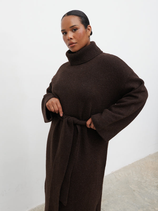 Pretty Lavish Wrenley Midaxi Knit Dress Curve