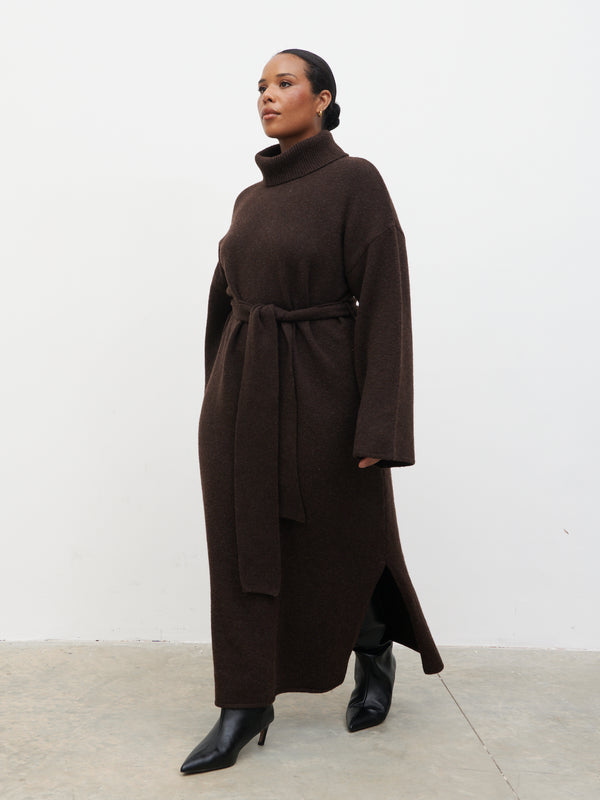 Pretty Lavish Wrenley Midaxi Knit Dress Curve