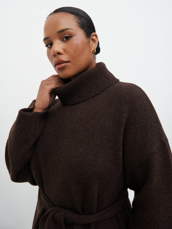 Pretty Lavish Wrenley Midaxi Knit Dress Curve