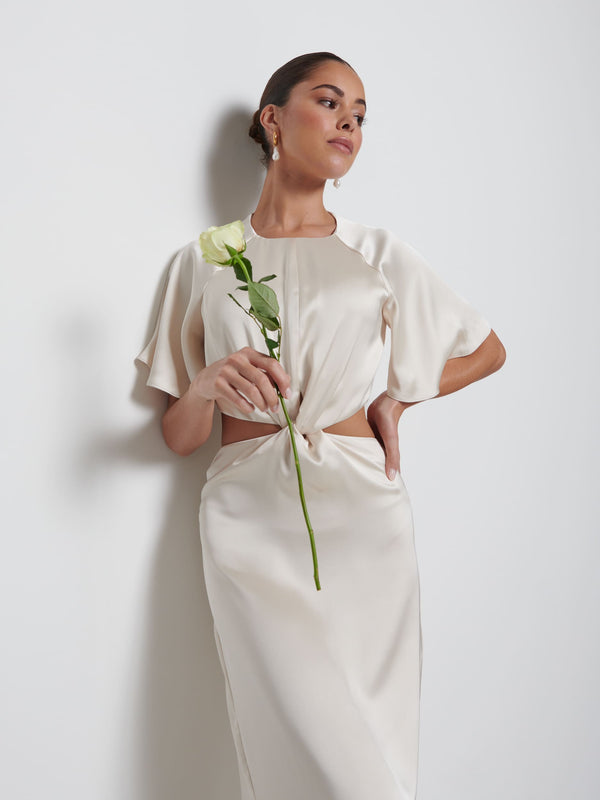 Pretty Lavish Zara Twist Knot Bridesmaid Dress