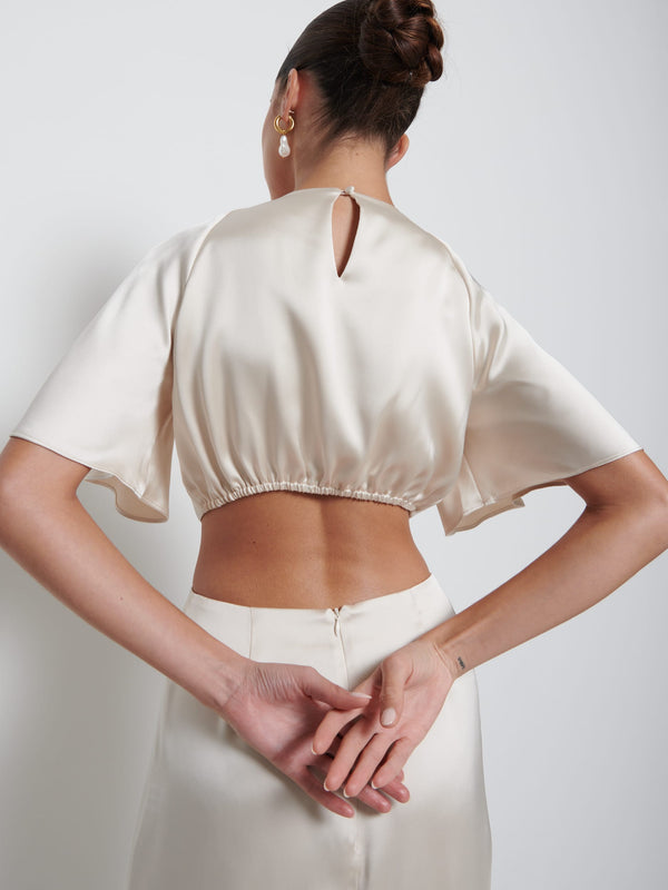 Pretty Lavish Zara Twist Knot Bridesmaid Dress