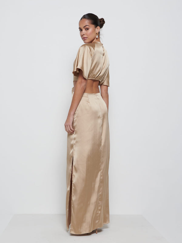 Pretty Lavish Zara Twist Knot Bridesmaid Dress