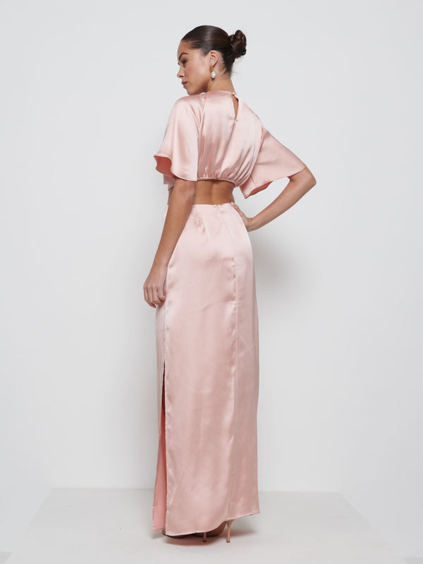 Pretty Lavish Zara Twist Knot Bridesmaid Dress