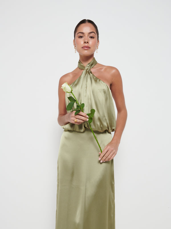 Pretty Lavish Sammie Recycled Maxi Bridesmaid Dress