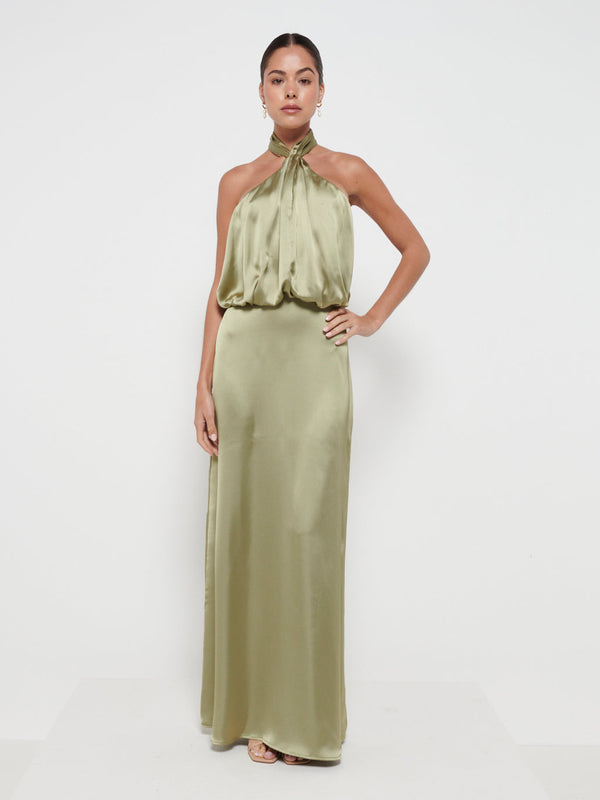 pretty lavish Sammie Recycled Maxi Bridesmaid Dress