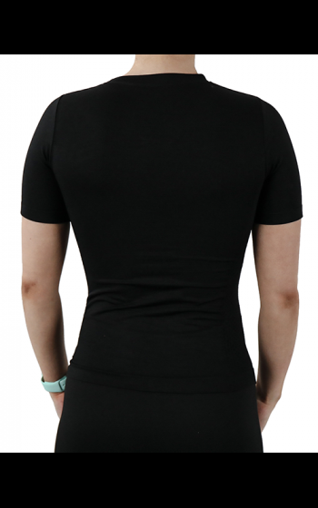 Pretty Polly Active-Wear Short Sleeve T-Shirt - Black