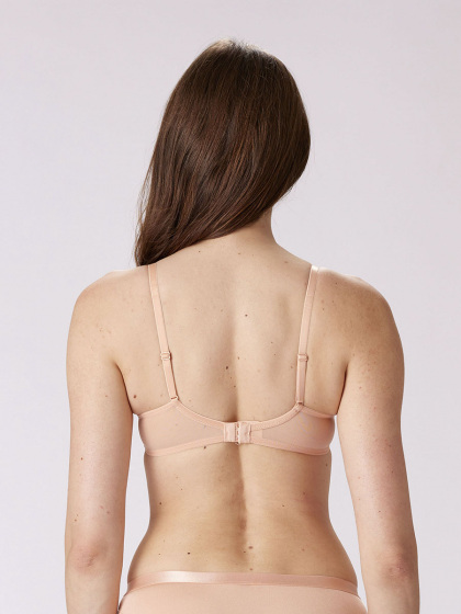 Pretty Polly Botanical Lace Underwired Balconette - Blush