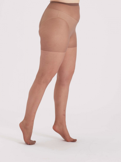 Pretty Polly Curves 15 Denier Ladder Resist Tights 3 Pair Pack - Sensation