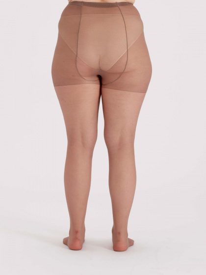 Pretty Polly Curves 15 Denier Ladder Resist Tights 3 Pair Pack - Sensation