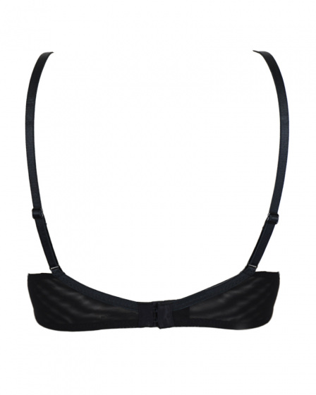 Pretty Polly Delicate Lace Non Padded Underwired Bra - Black