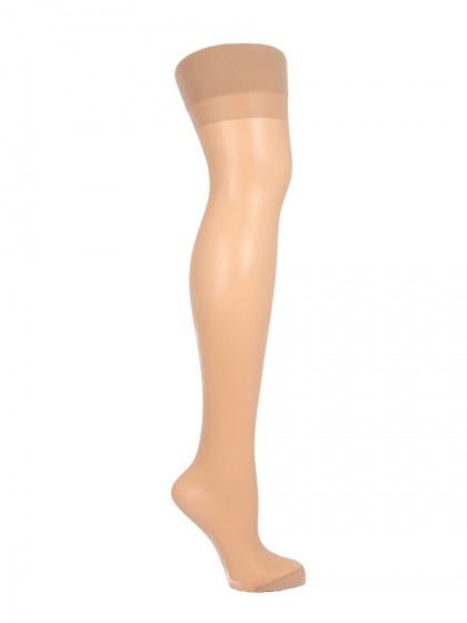 Pretty Polly Elbeo 20 Denier Sheer Magic Stockings - Cafe Creme
