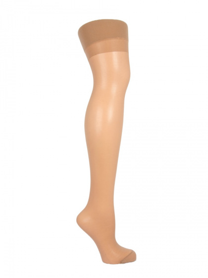 Pretty Polly Elbeo 20 Denier Sheer Magic Stockings - Sherry