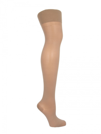 Pretty Polly Elbeo 30 Denier Caresse Stockings - Haze